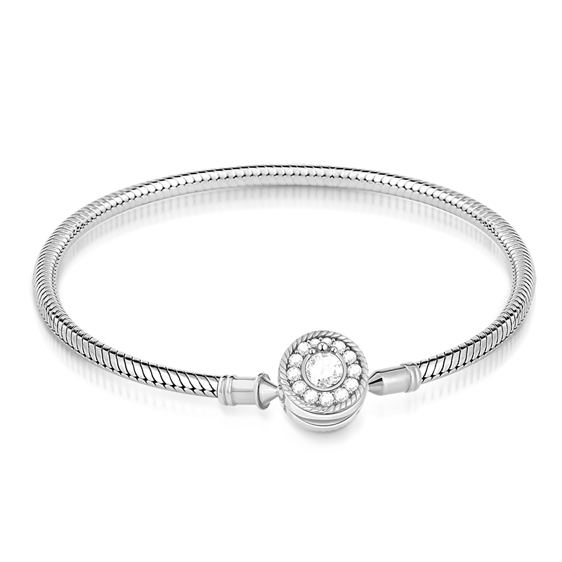 Eternal Elegance 925 Sterling Silver Bracelet